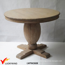 Holz Sockel Braun Tisch